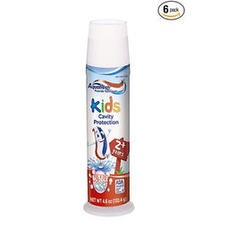新低！Aquafresh 家護 Kids Toothpaste 兒童立式含氟牙膏6支裝海淘指南